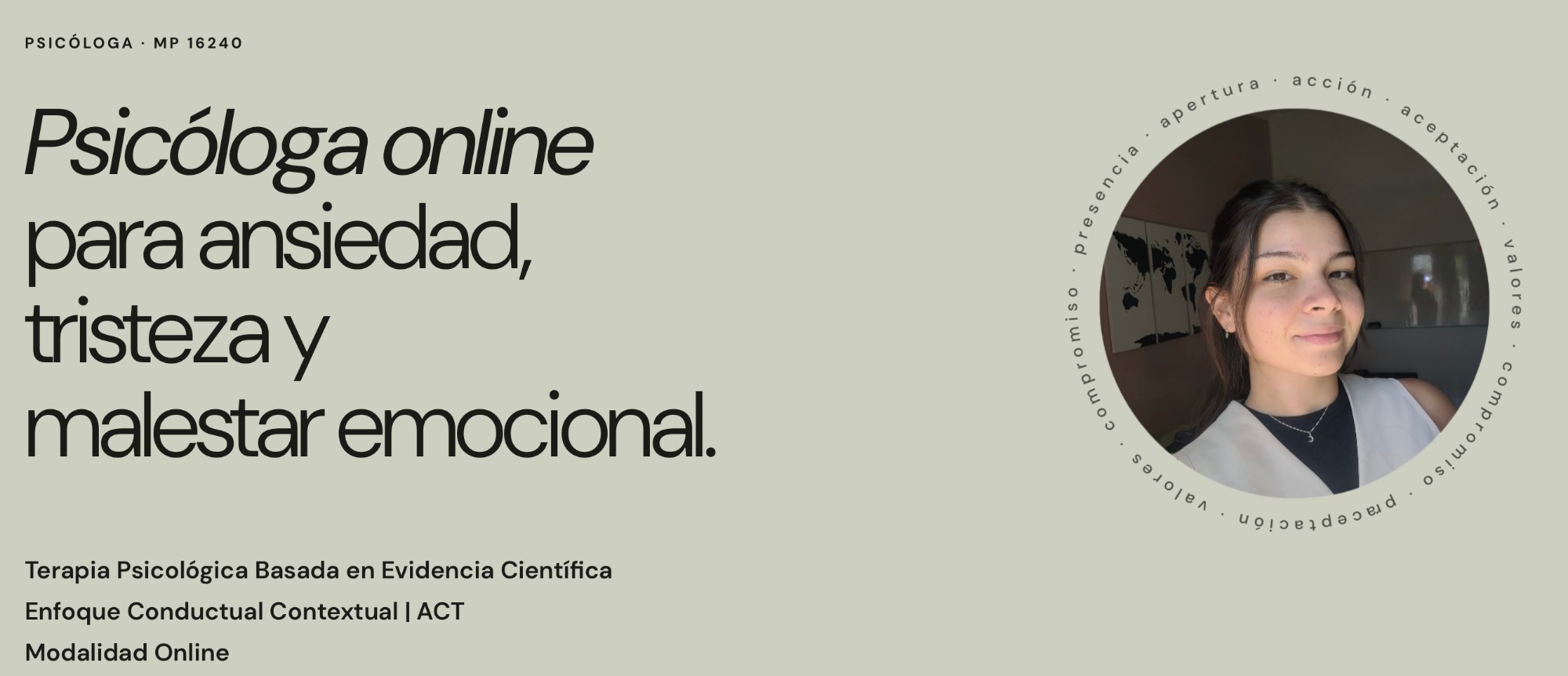 Lucía Oliva · Psicóloga Online